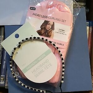 Heatless Curling Set with Headband